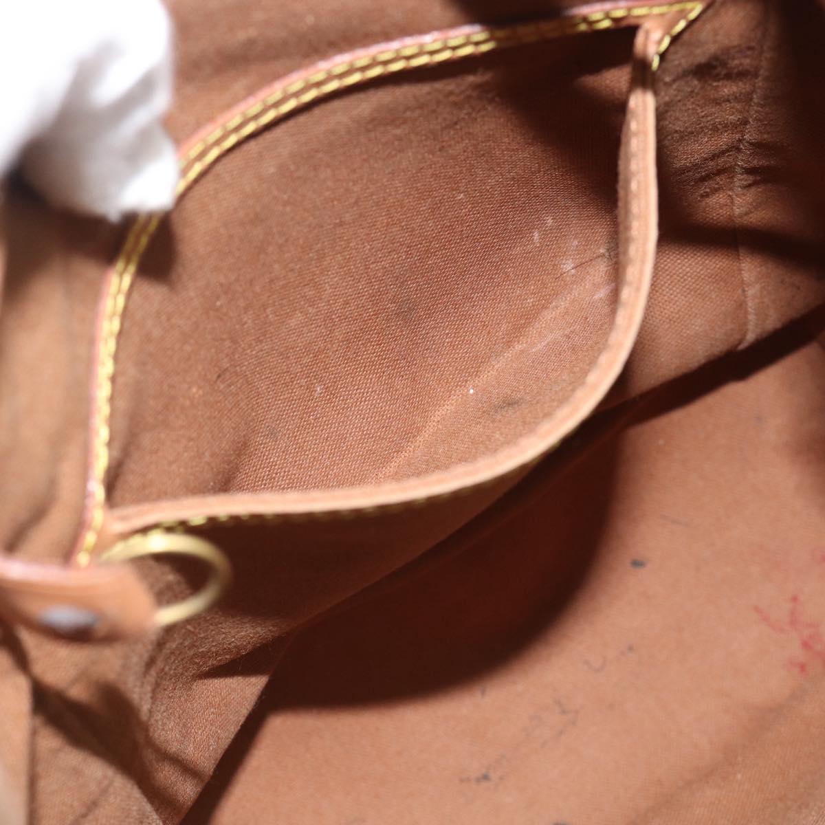 LOUIS VUITTON Monogram Montsouris MM Backpack M51136 LV Auth ka5344