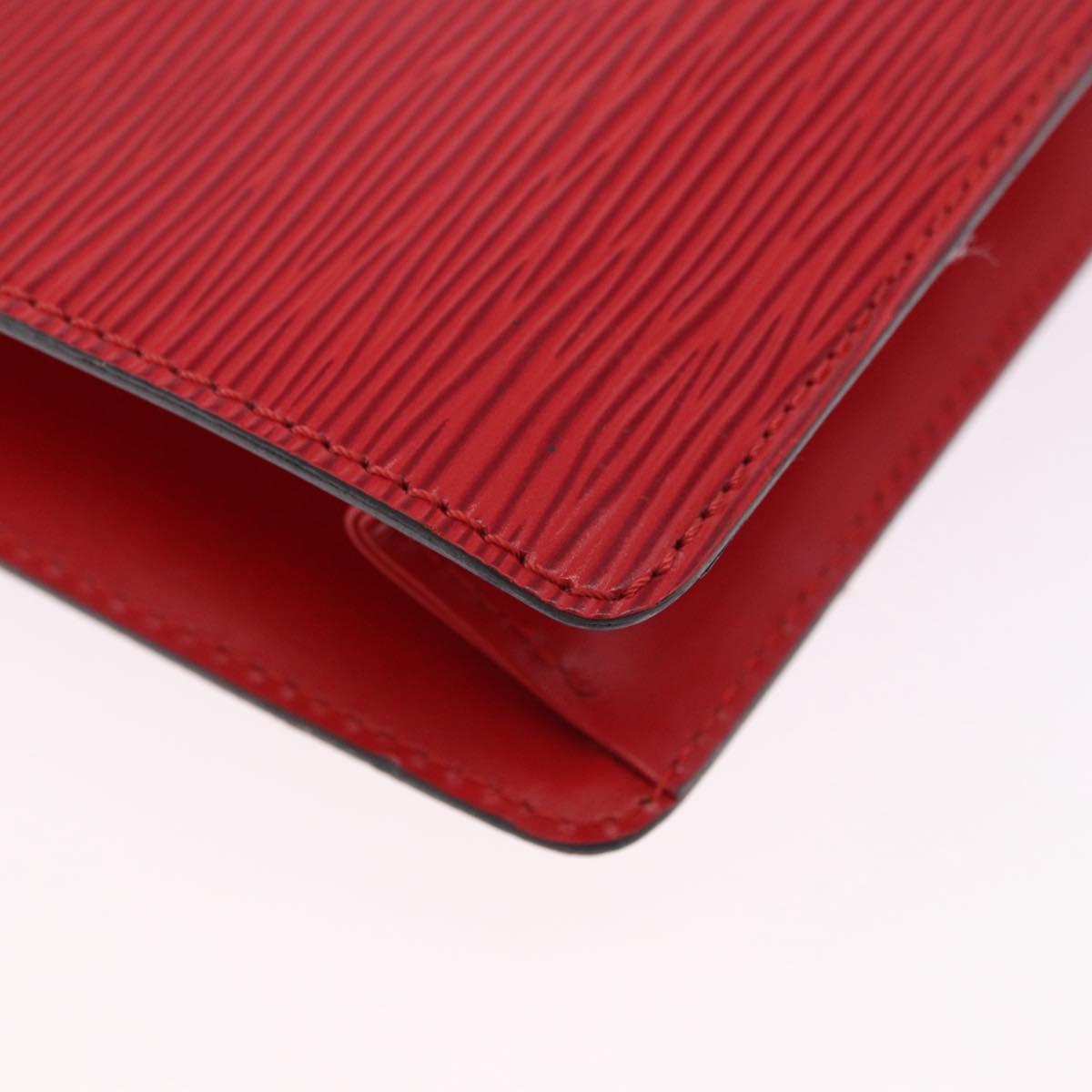 LOUIS VUITTON Epi Monceau 28 Hand Bag 2way Red M40783 LV Auth ka5346