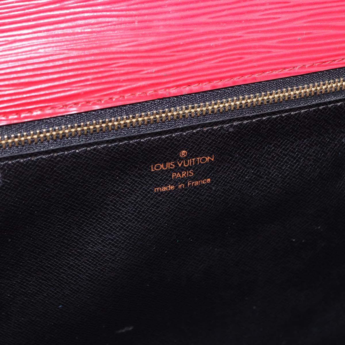 LOUIS VUITTON Epi Monceau 28 Hand Bag 2way Red M40783 LV Auth ka5346