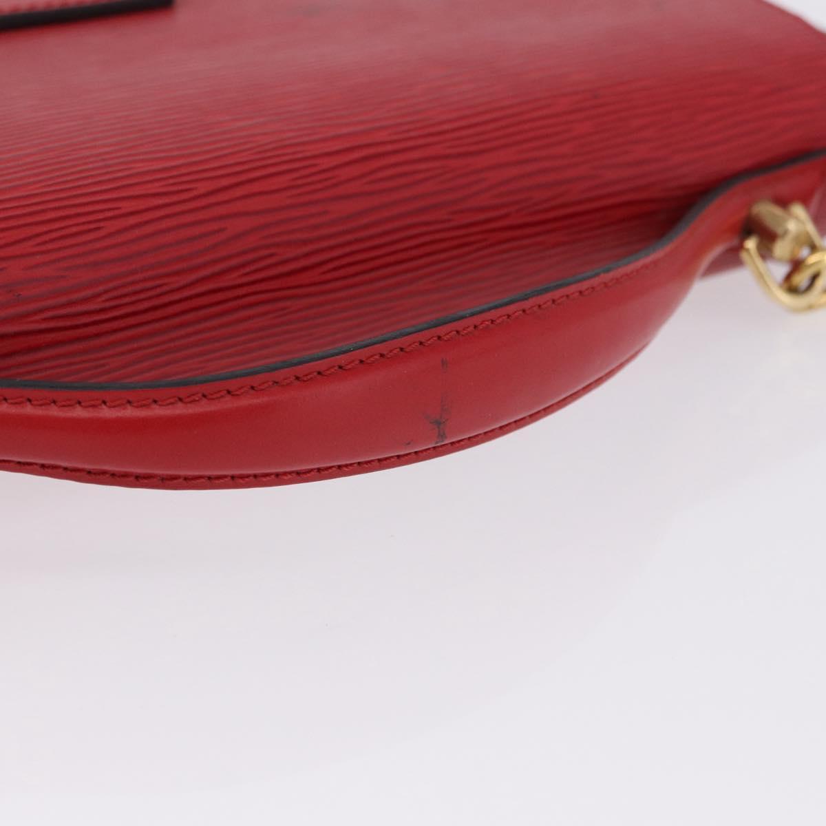 LOUIS VUITTON Epi Monceau 28 Hand Bag 2way Red M40783 LV Auth ka5346