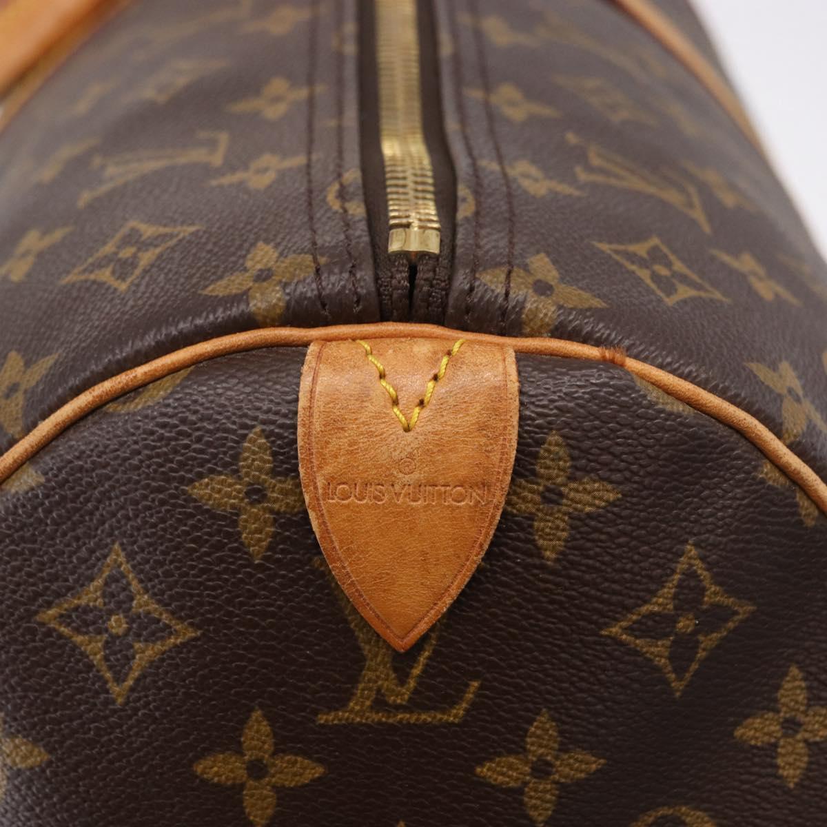 LOUIS VUITTON Monogram Keepall 60 Boston Bag M41422 LV Auth ka5356