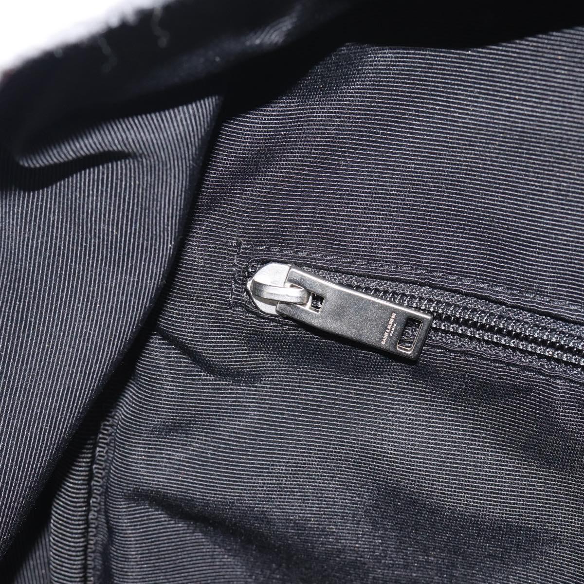 SAINT LAURENT Backpack Leather Multicolor Silver 326865 Auth ka5357M