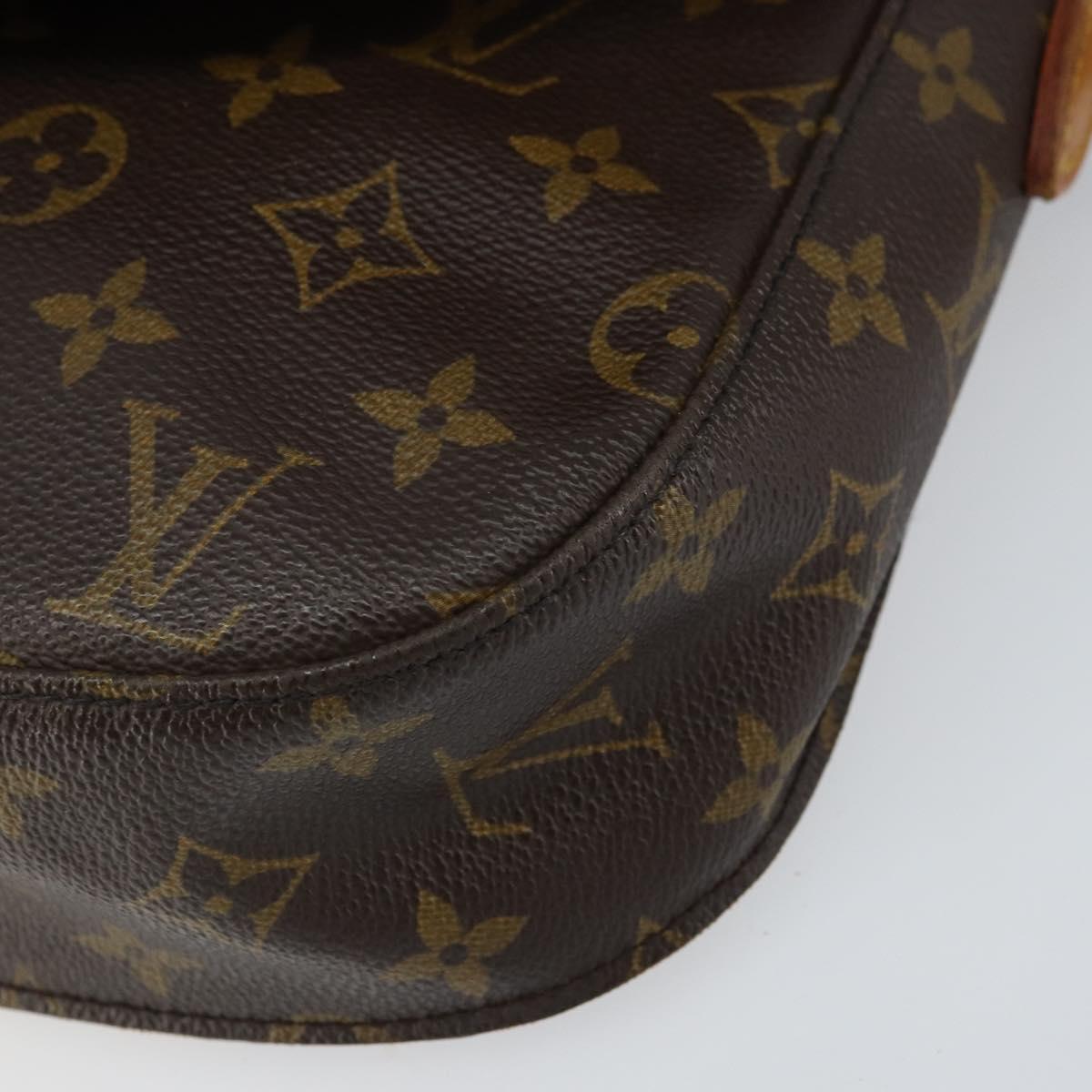 LOUIS VUITTON Monogram Saint Cloud GM Shoulder Bag M51242 LV Auth ka536