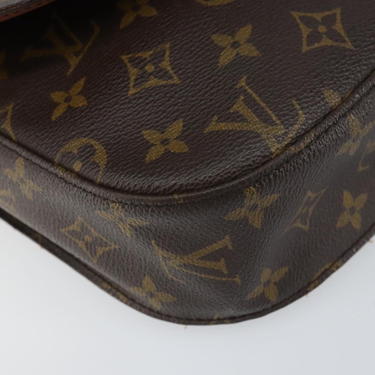 LOUIS VUITTON Monogram Saint Cloud GM Shoulder Bag M51242 LV Auth ka536