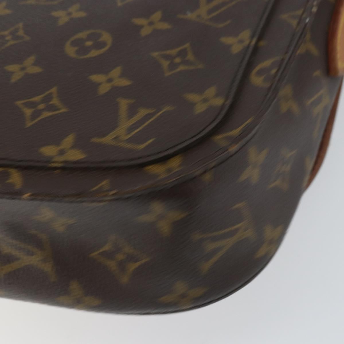 LOUIS VUITTON Monogram Saint Cloud GM Shoulder Bag M51242 LV Auth ka536