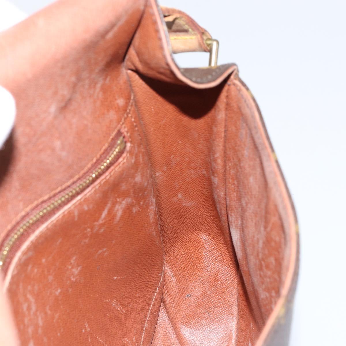 LOUIS VUITTON Monogram Saint Cloud GM Shoulder Bag M51242 LV Auth ka536