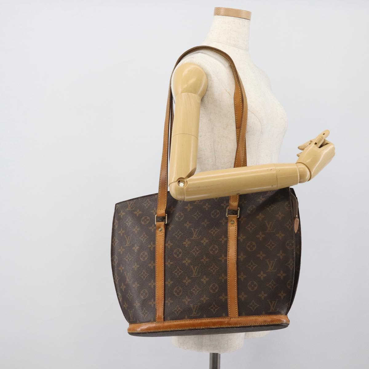 LOUIS VUITTON Monogram Babylone Tote Bag M51102 LV Auth ka5361
