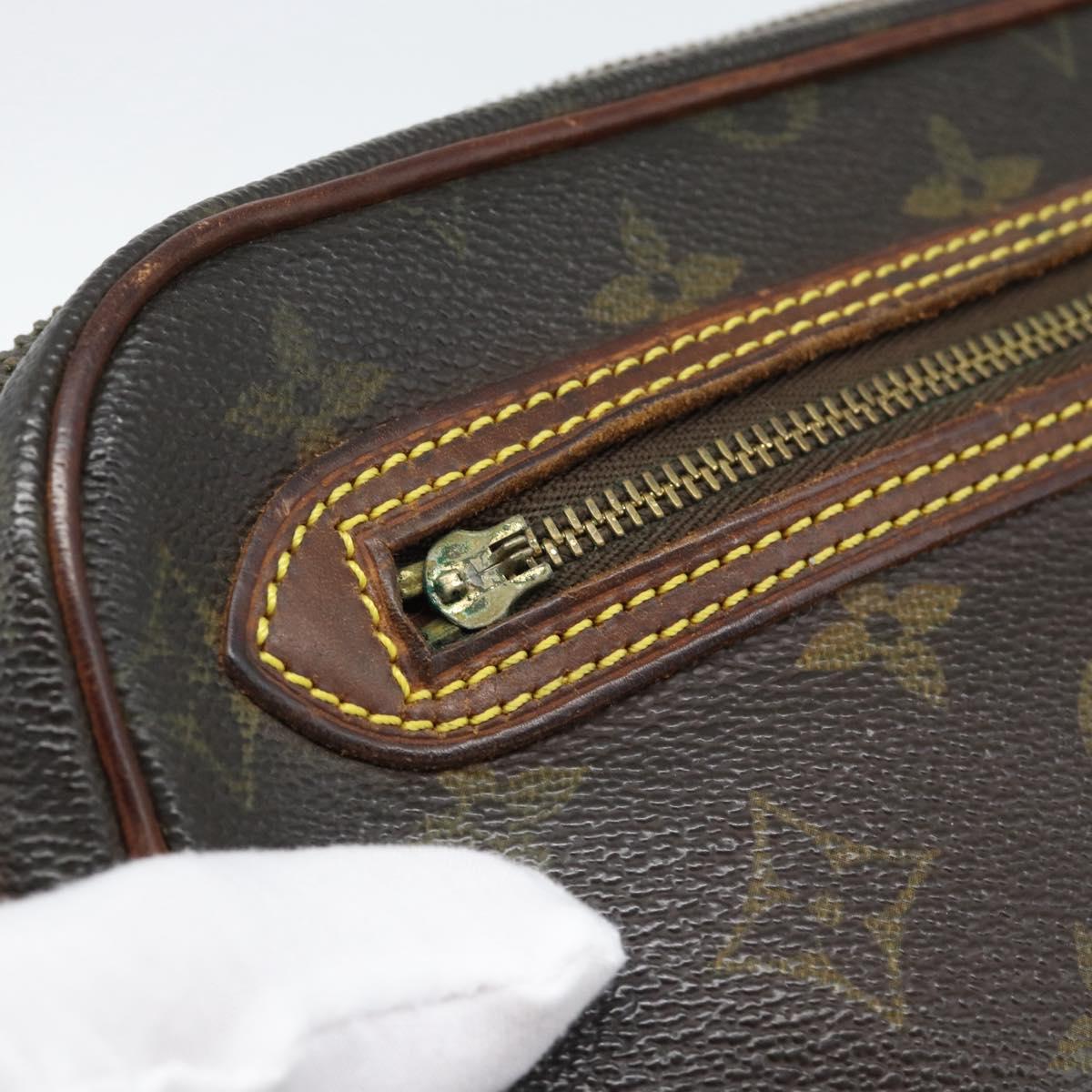 LOUIS VUITTON Monogram Marly Dragonne GM Clutch Bag M51825 LV Auth ka5362