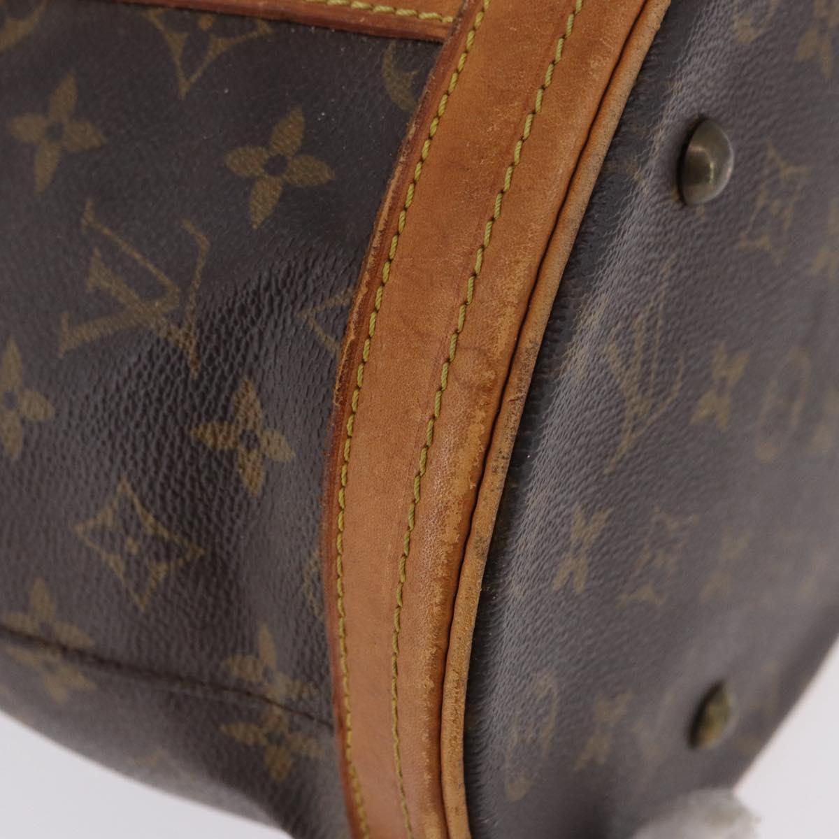 LOUIS VUITTON Monogram Bucket GM Shoulder Bag M42236 LV Auth ka5363