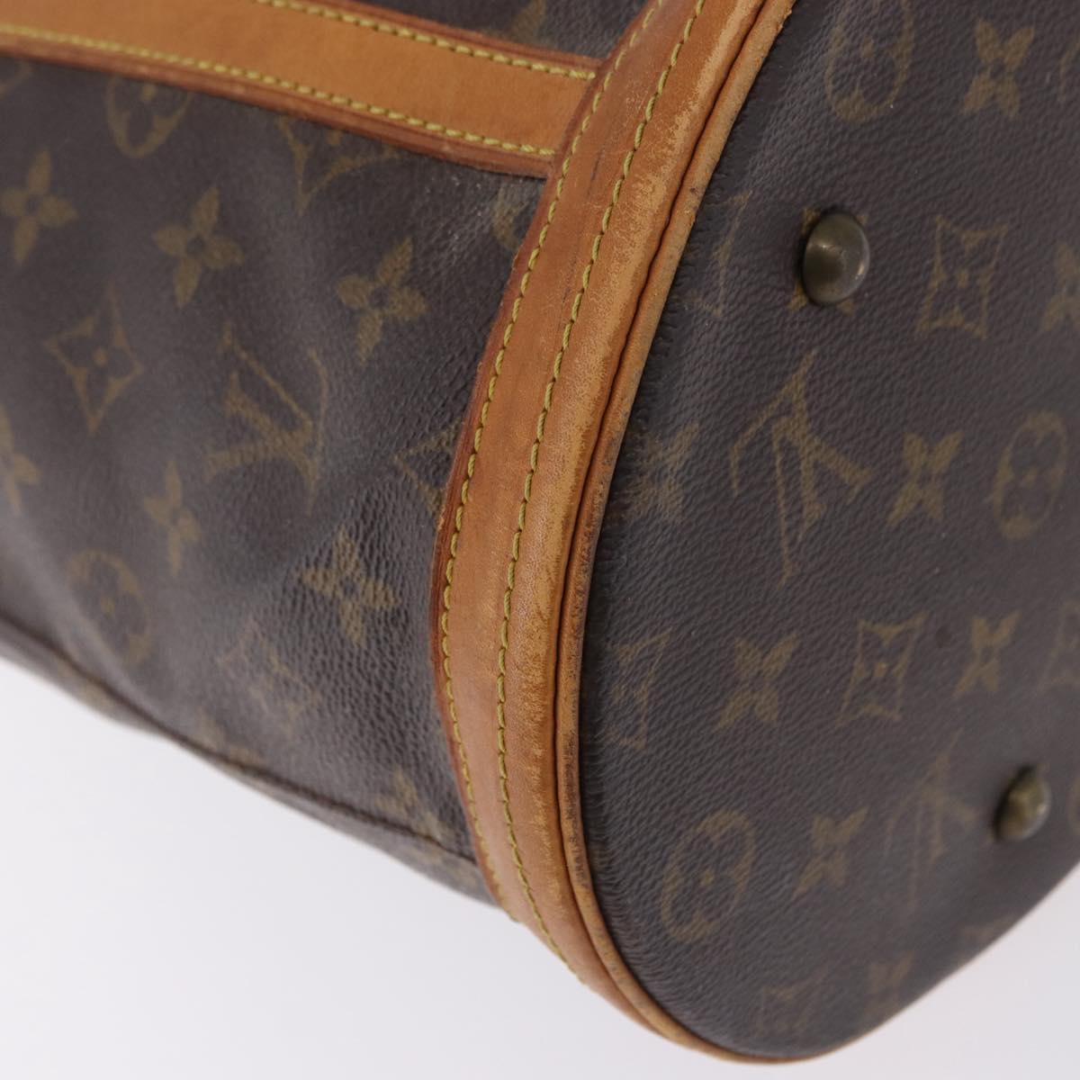 LOUIS VUITTON Monogram Bucket GM Shoulder Bag M42236 LV Auth ka5363