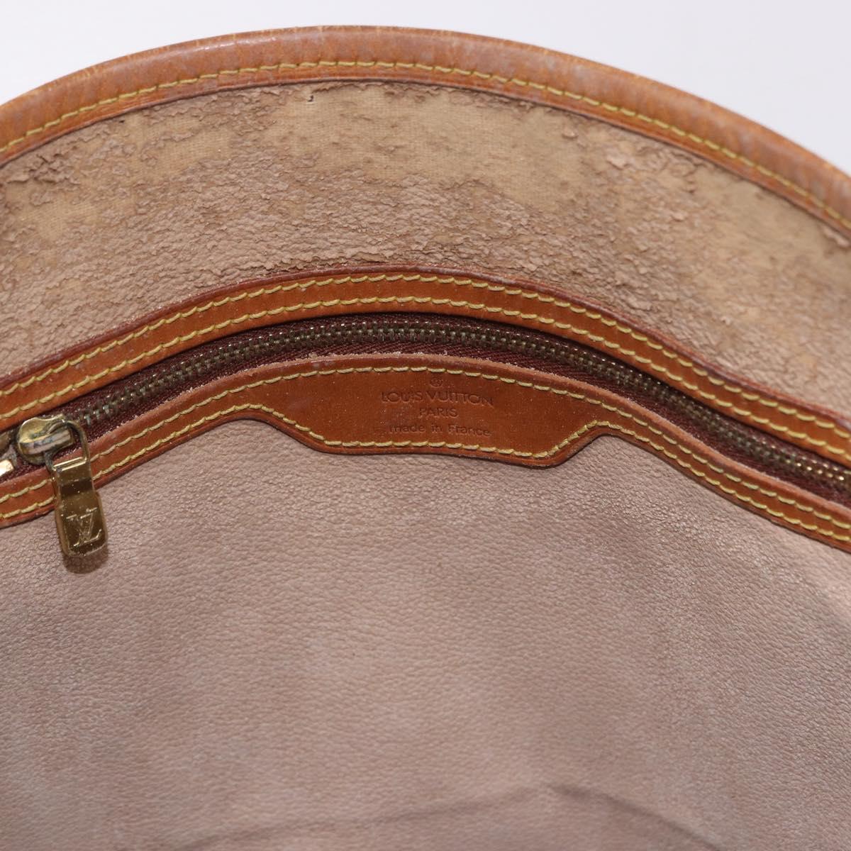 LOUIS VUITTON Monogram Bucket GM Shoulder Bag M42236 LV Auth ka5363