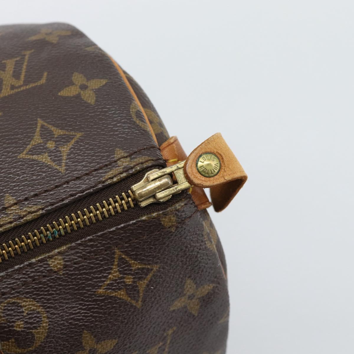 LOUIS VUITTON Monogram Speedy 30 Hand Bag M41526 LV Auth ka5364