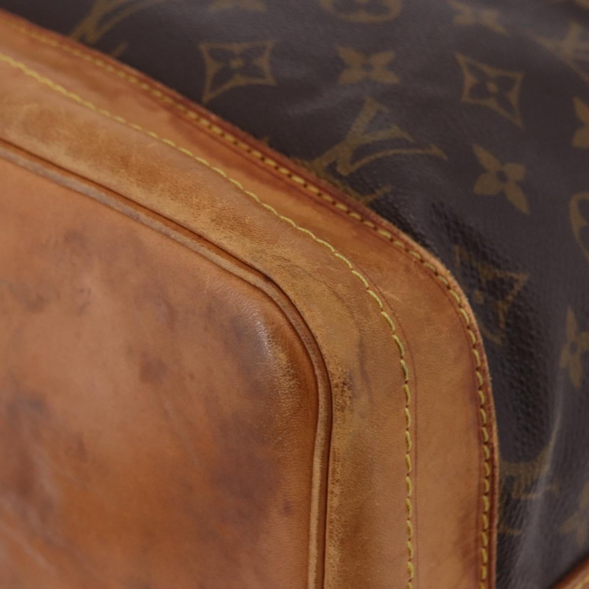 LOUIS VUITTON Monogram Noe Shoulder Bag M42224 LV Auth ka5365