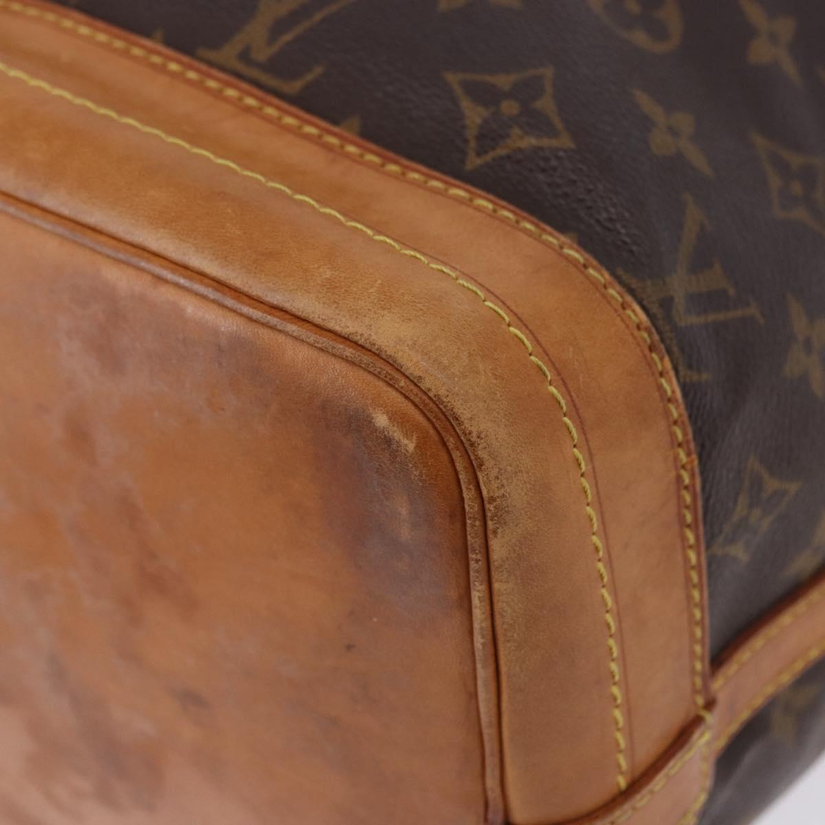 LOUIS VUITTON Monogram Noe Shoulder Bag M42224 LV Auth ka5365