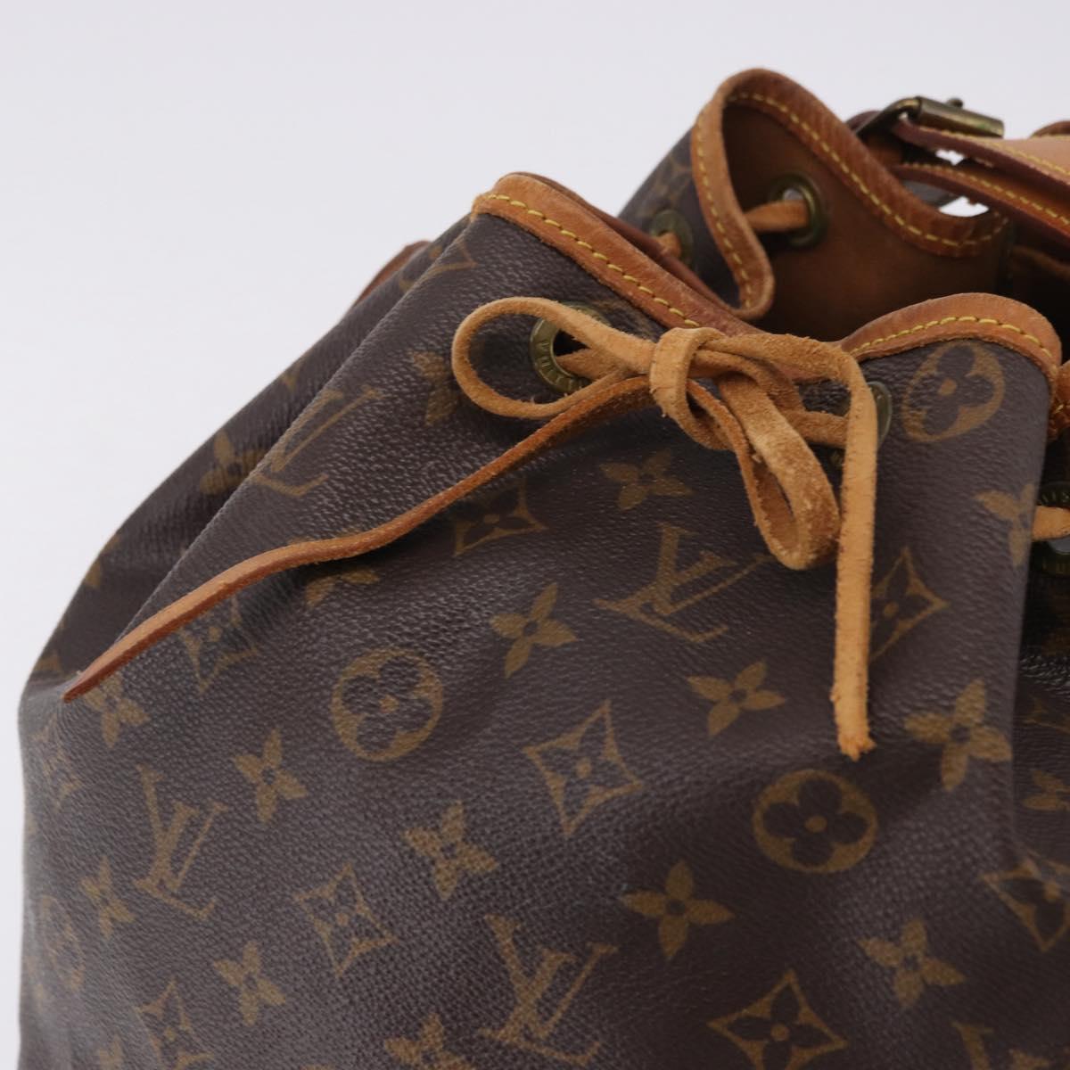 LOUIS VUITTON Monogram Noe Shoulder Bag M42224 LV Auth ka5365