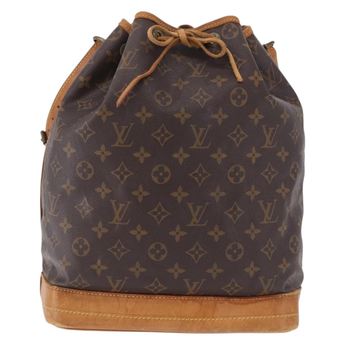LOUIS VUITTON Monogram Noe Shoulder Bag M42224 LV Auth ka5365