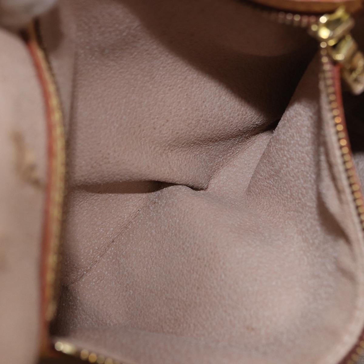 LOUIS VUITTON Monogram Bucket PM Shoulder Bag M42238 LV Auth ka5369