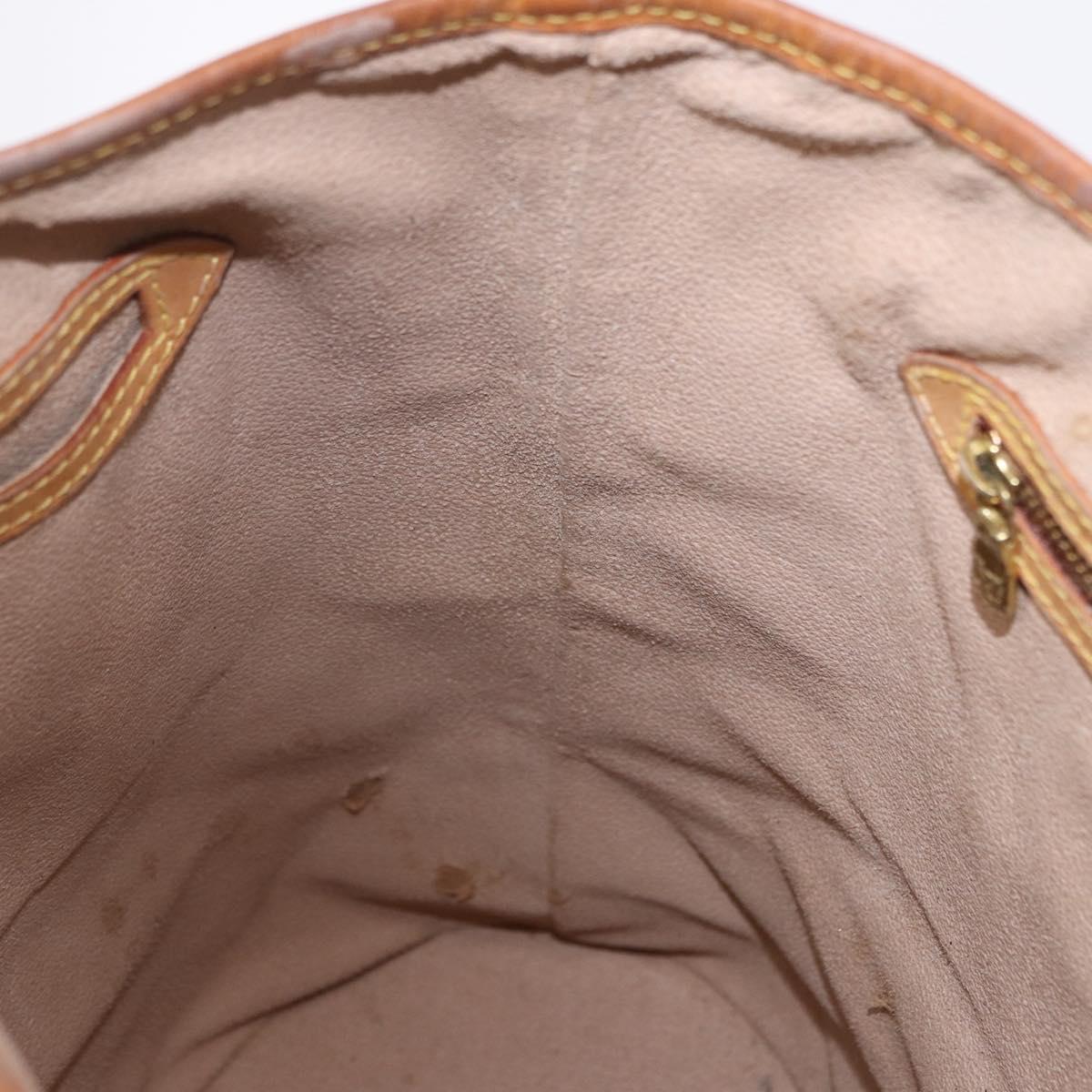LOUIS VUITTON Monogram Bucket GM Shoulder Bag M42236 LV Auth ka5376