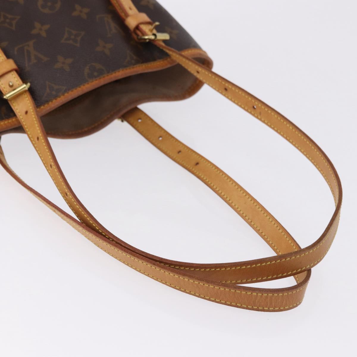 LOUIS VUITTON Monogram Bucket GM Shoulder Bag M42236 LV Auth ka5376