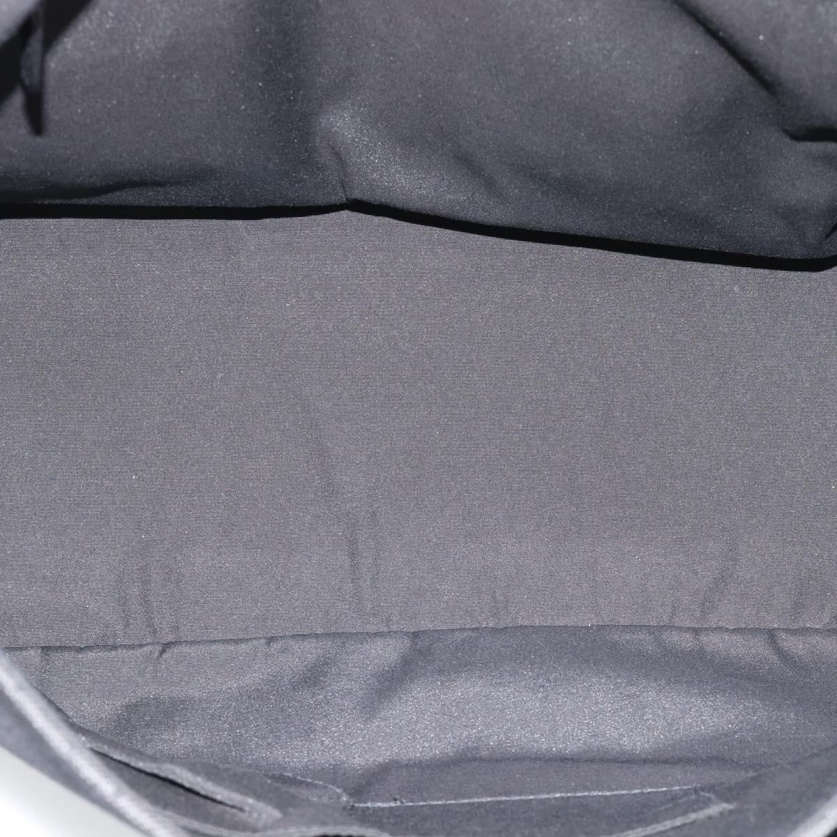 GUCCI GG Canvas Shoulder Bag Outlet Black Silver 272350 Auth ka5377