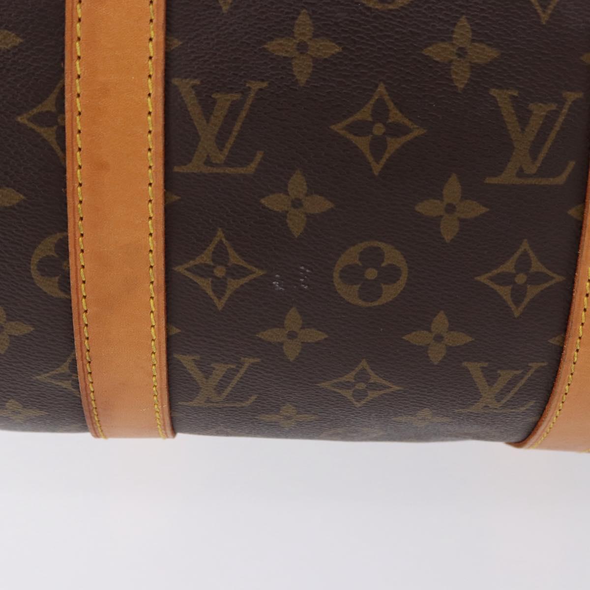 LOUIS VUITTON Monogram Keepall 50 Boston Bag M41426 LV Auth ka5380V