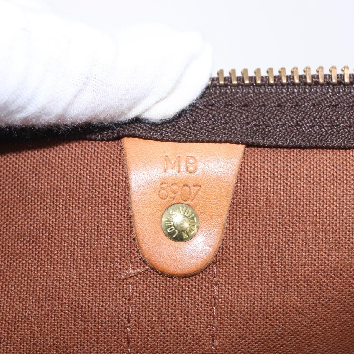 LOUIS VUITTON Monogram Keepall 50 Boston Bag M41426 LV Auth ka5380V