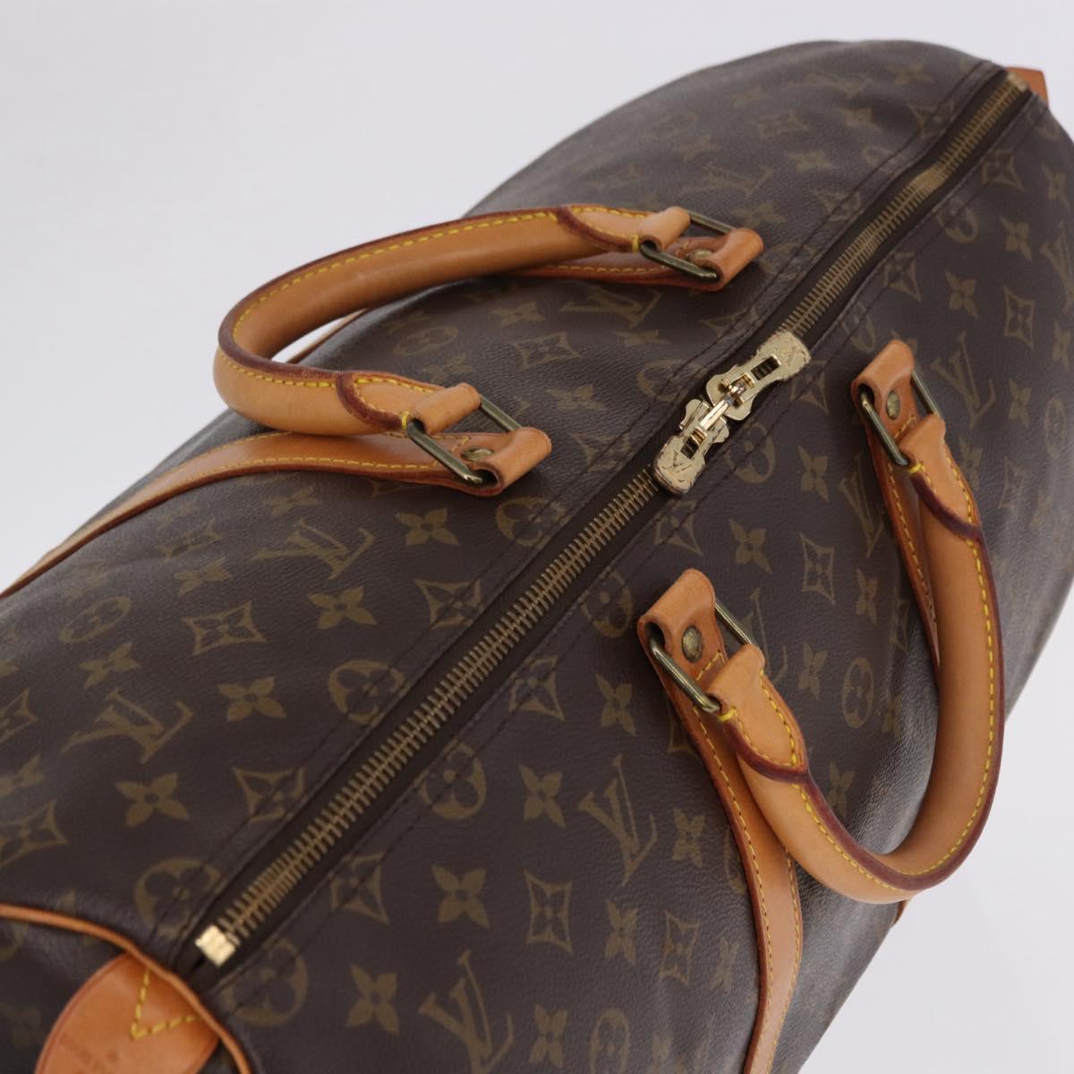 LOUIS VUITTON Monogram Keepall 50 Boston Bag M41426 LV Auth ka5380V