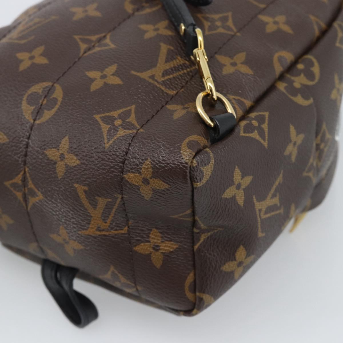 LOUIS VUITTON Monogram World Tour Palm Springs MINI Backpack M42971 Auth ka5392M