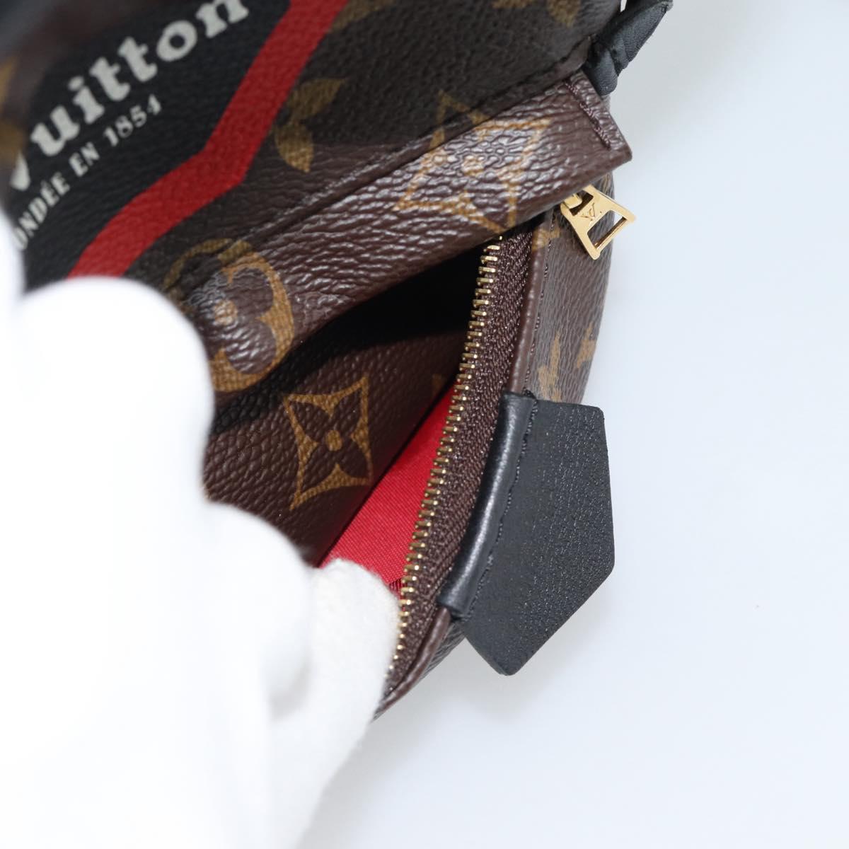 LOUIS VUITTON Monogram World Tour Palm Springs MINI Backpack M42971 Auth ka5392M