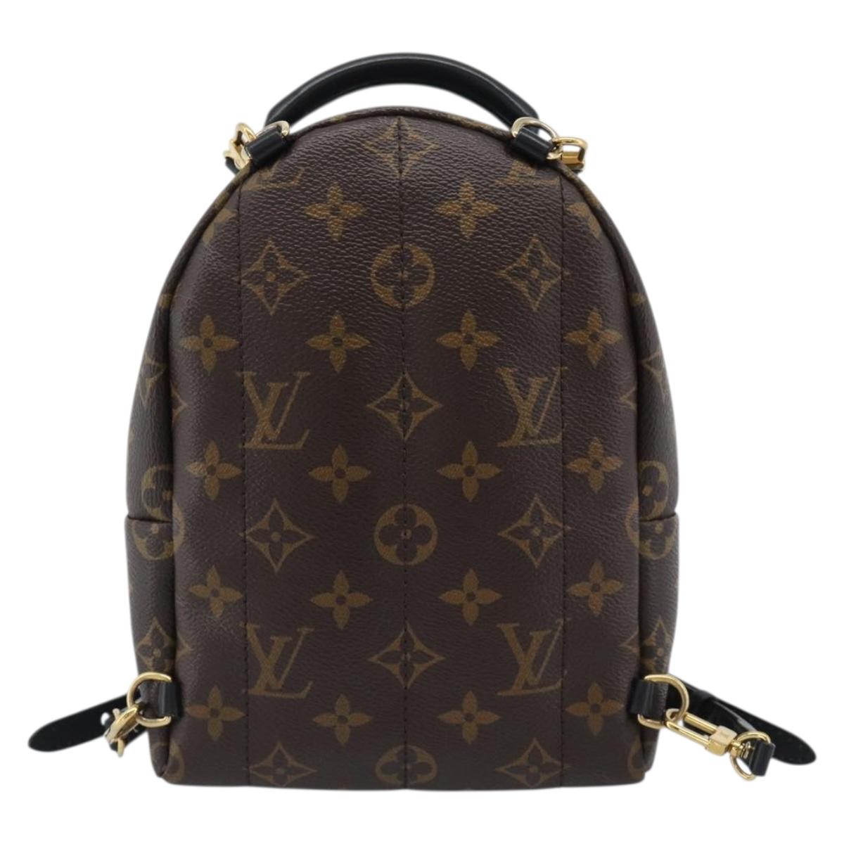 LOUIS VUITTON Monogram World Tour Palm Springs MINI Backpack M42971 Auth ka5392M