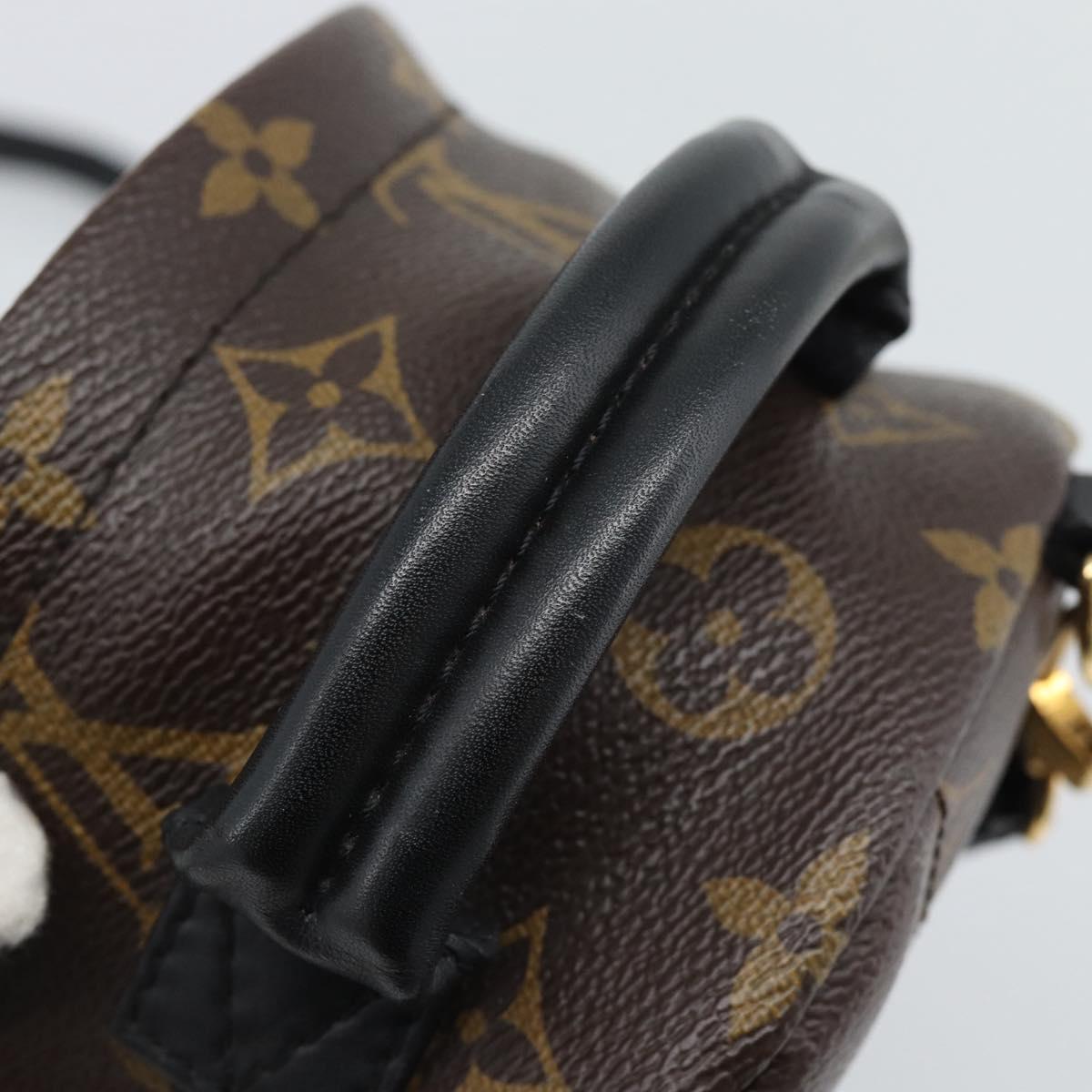 LOUIS VUITTON Monogram World Tour Palm Springs MINI Backpack M42971 Auth ka5392M