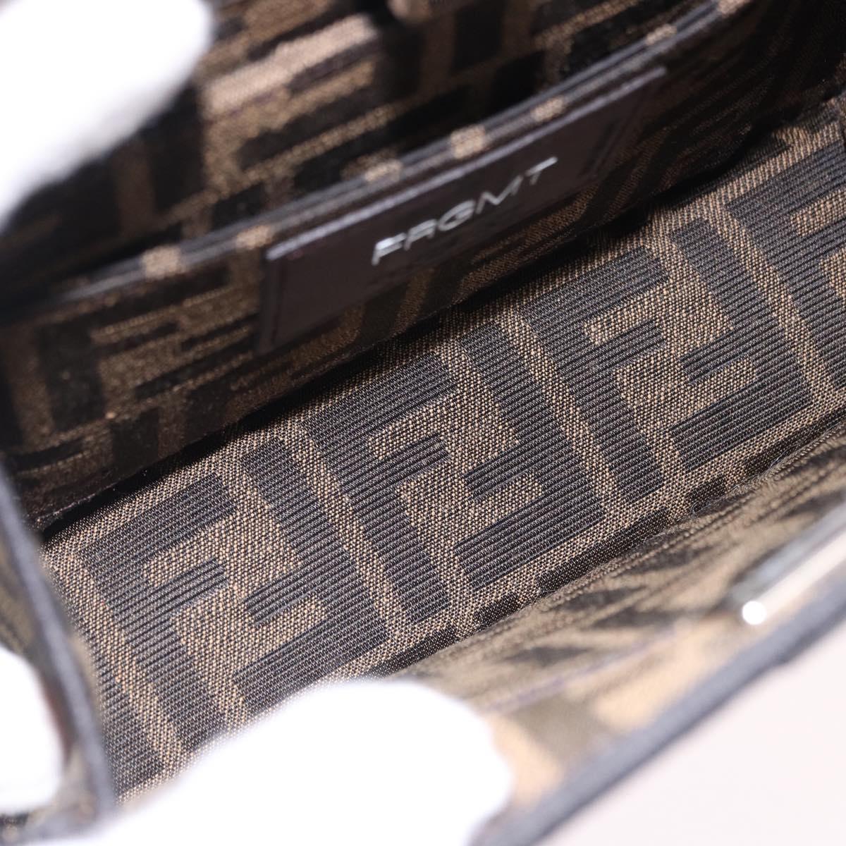 FENDI x FRGMT x POKÉMON Zucca Canvas Peek A Boo Dratini 8BN885 Auth ka5395SM