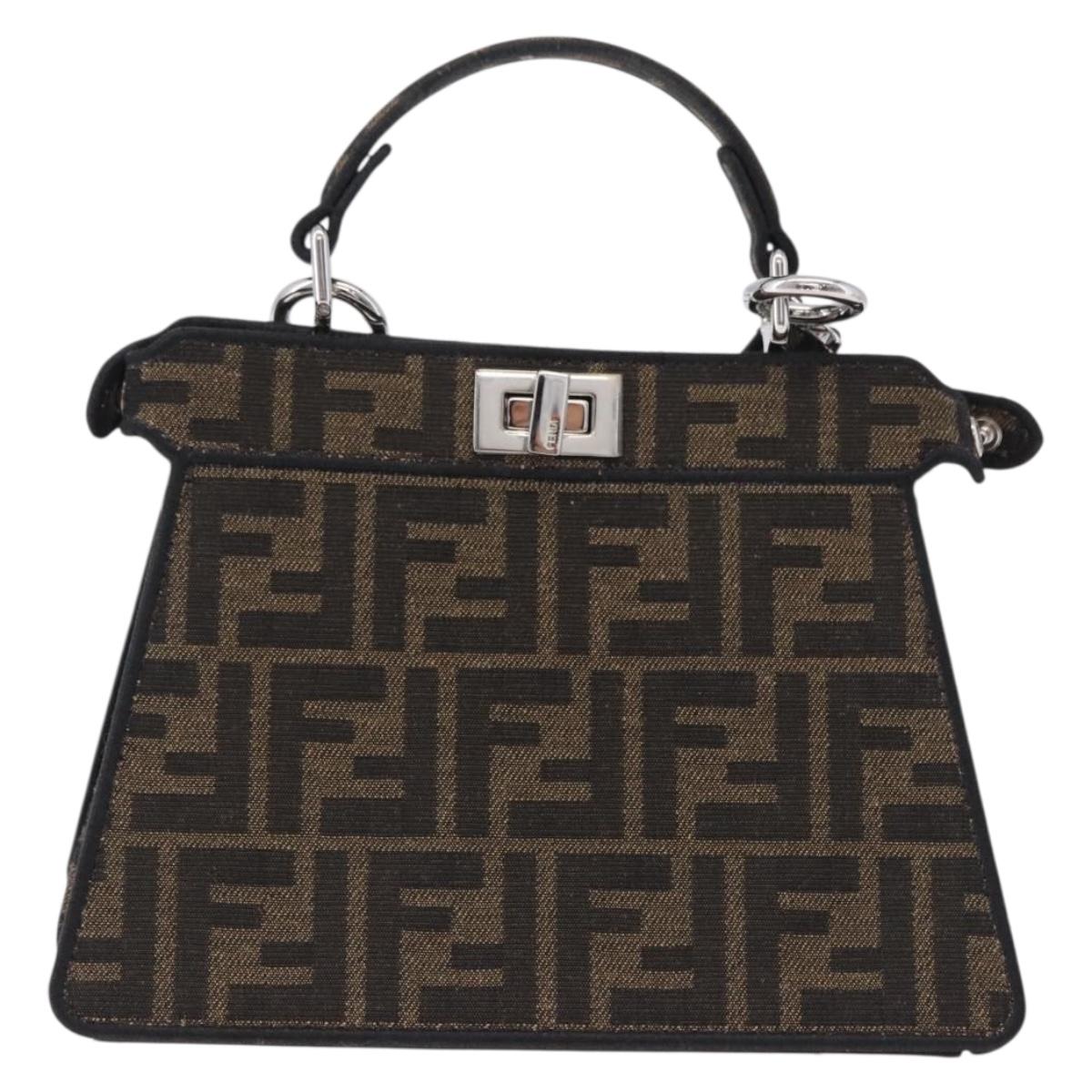 FENDI x FRGMT x POKÉMON Zucca Canvas Peek A Boo Dratini 8BN885 Auth ka5395SM