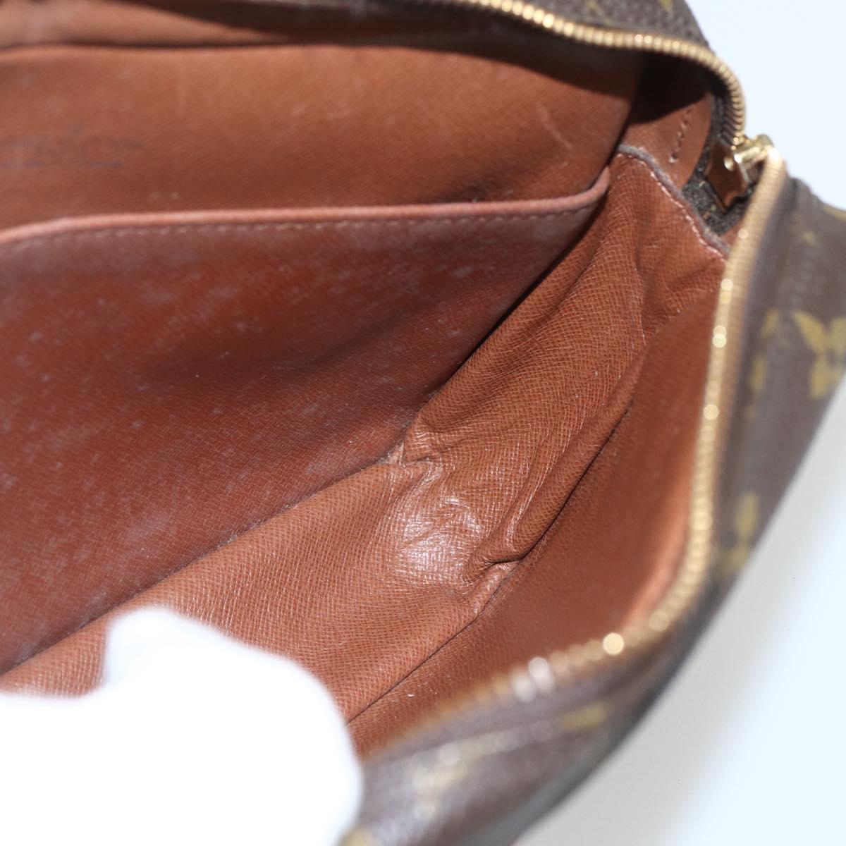 LOUIS VUITTON Monogram Compiegne 23 Clutch Bag M51847 LV Auth ka540