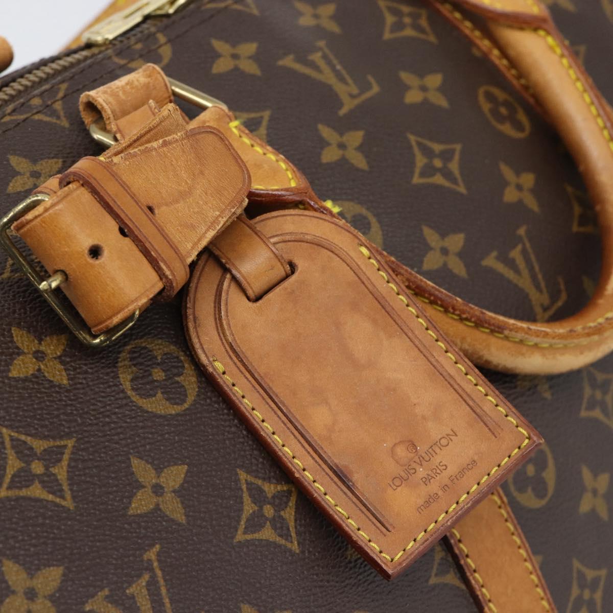 LOUIS VUITTON Monogram Keepall 55 Boston Bag M41424 LV Auth ka5404