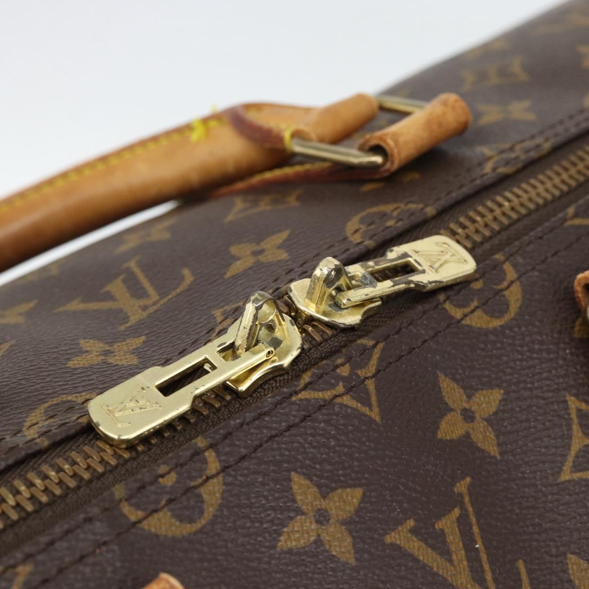LOUIS VUITTON Monogram Keepall 55 Boston Bag M41424 LV Auth ka5404