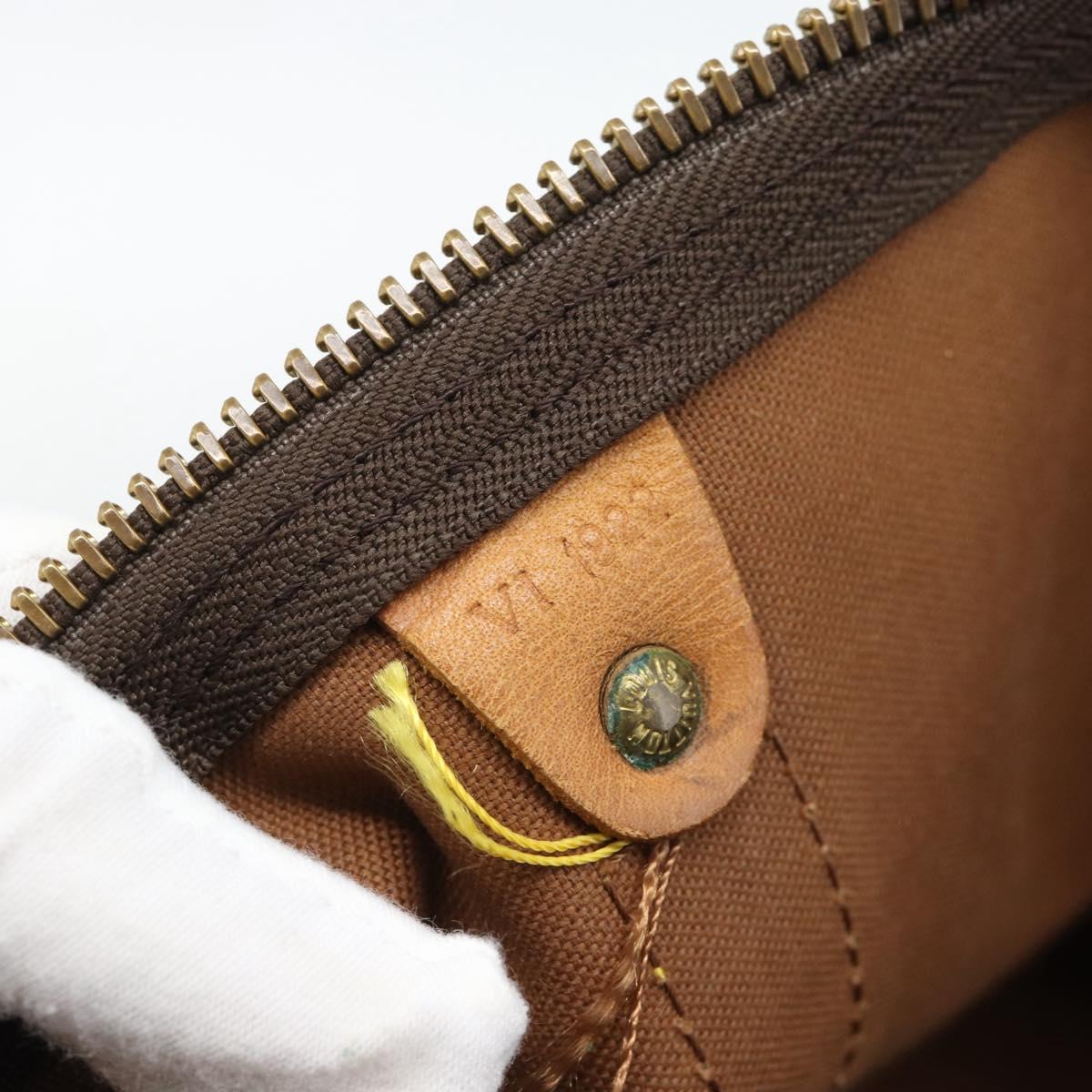 LOUIS VUITTON Monogram Keepall 55 Boston Bag M41424 LV Auth ka5404