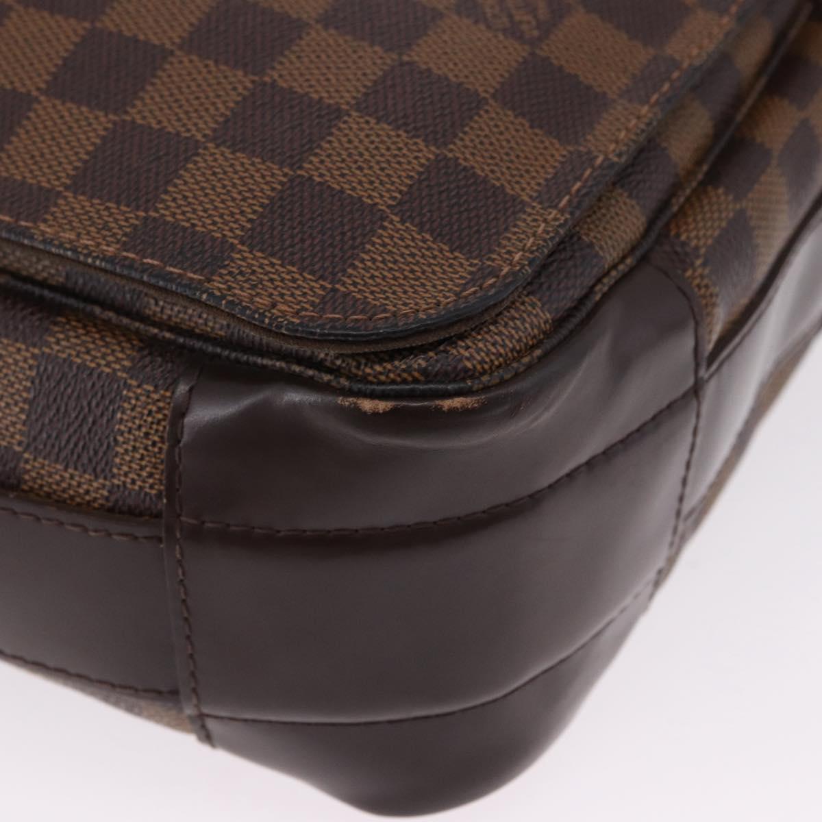 LOUIS VUITTON Damier Ebene Bastille Shoulder Bag N45258 LV Auth ka5408