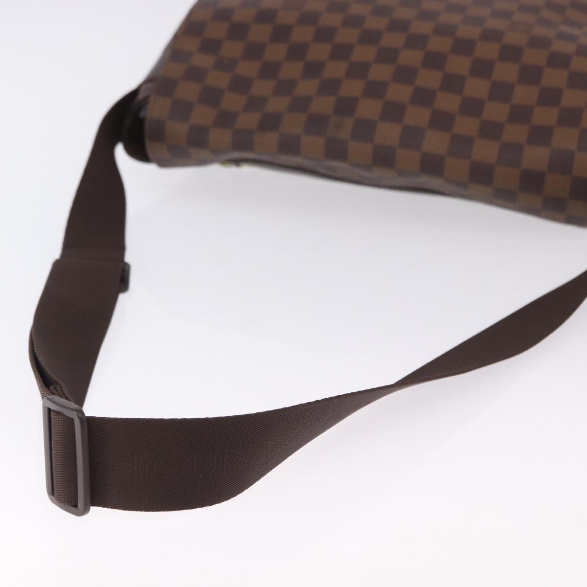 LOUIS VUITTON Damier Ebene Bastille Shoulder Bag N45258 LV Auth ka5408