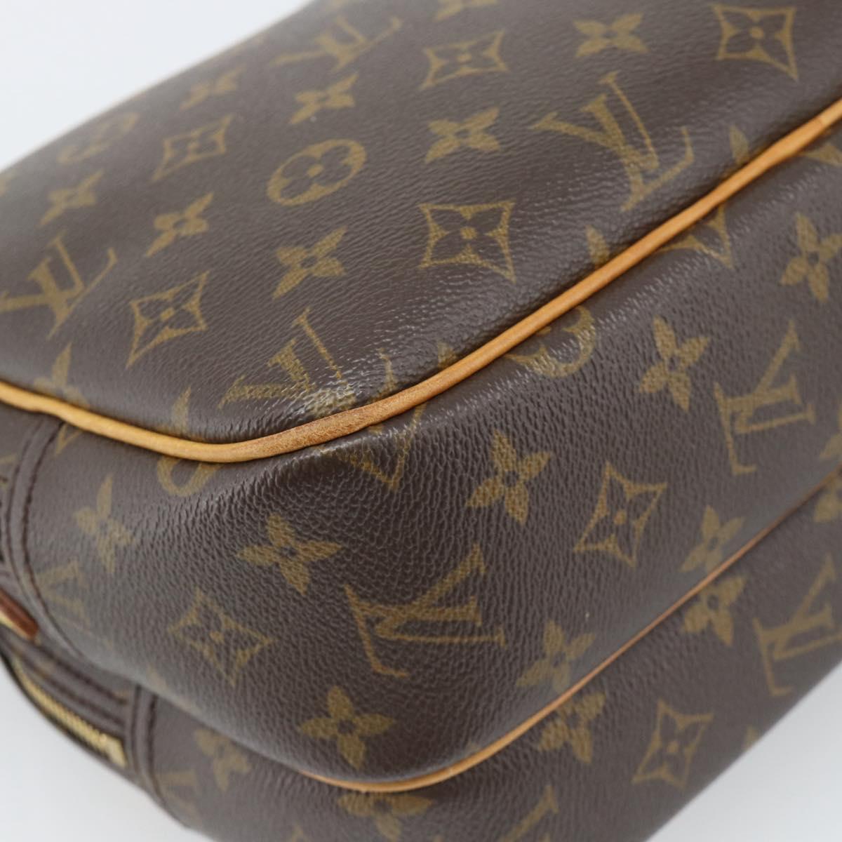 LOUIS VUITTON Monogram Reporter PM Shoulder Bag M45254 LV Auth ka5409