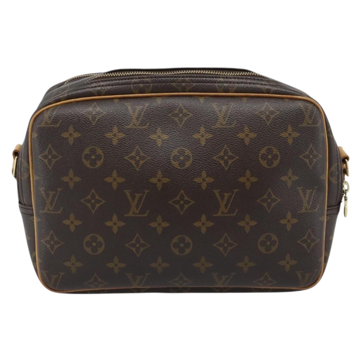 LOUIS VUITTON Monogram Reporter PM Shoulder Bag M45254 LV Auth ka5409