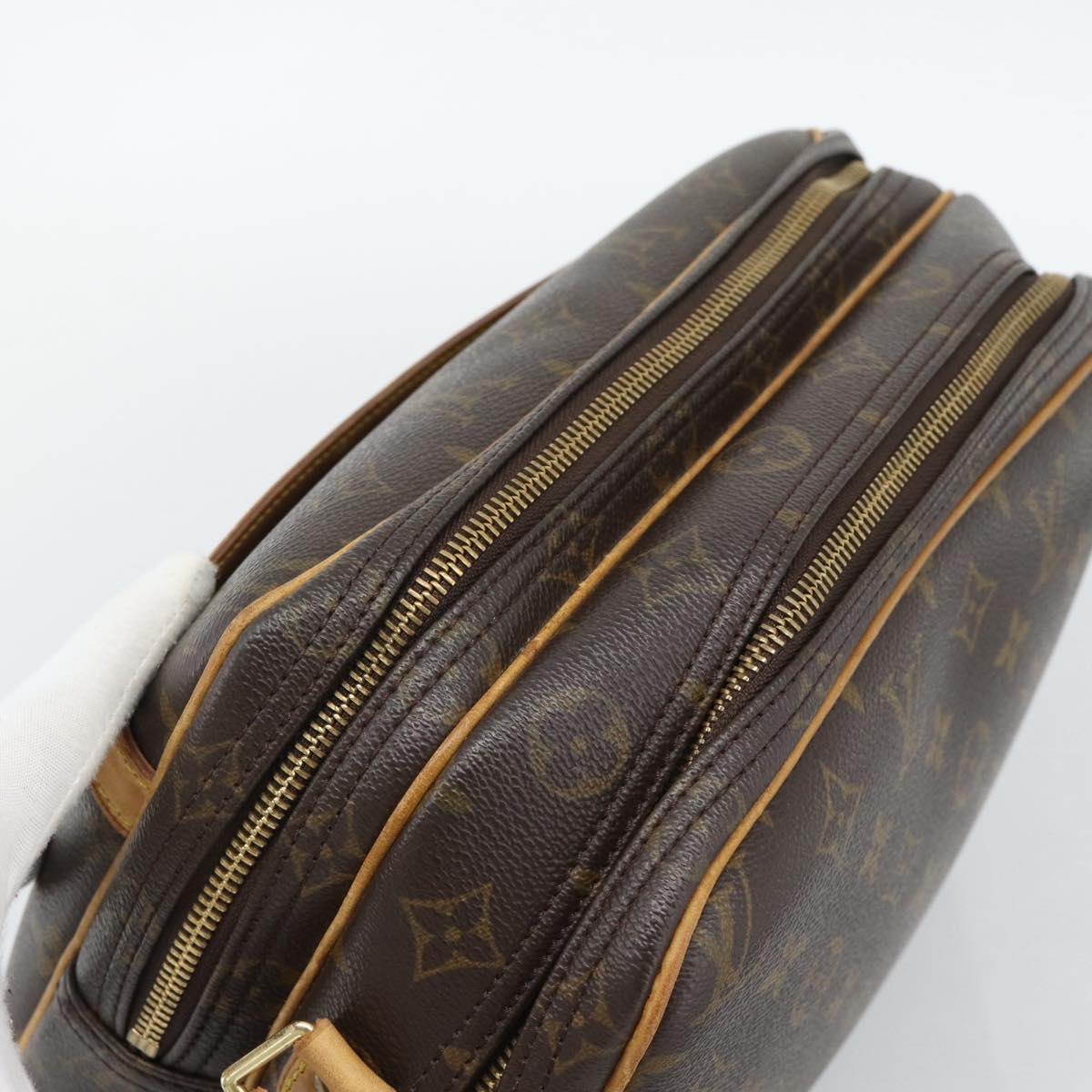 LOUIS VUITTON Monogram Reporter PM Shoulder Bag M45254 LV Auth ka5409
