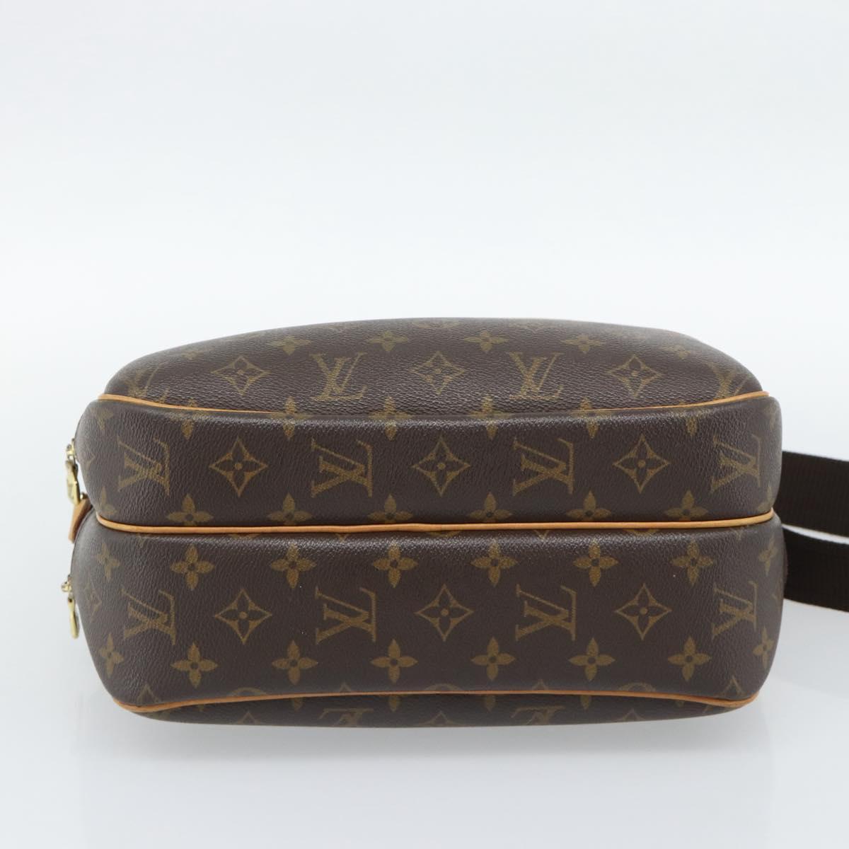 LOUIS VUITTON Monogram Reporter PM Shoulder Bag M45254 LV Auth ka5409
