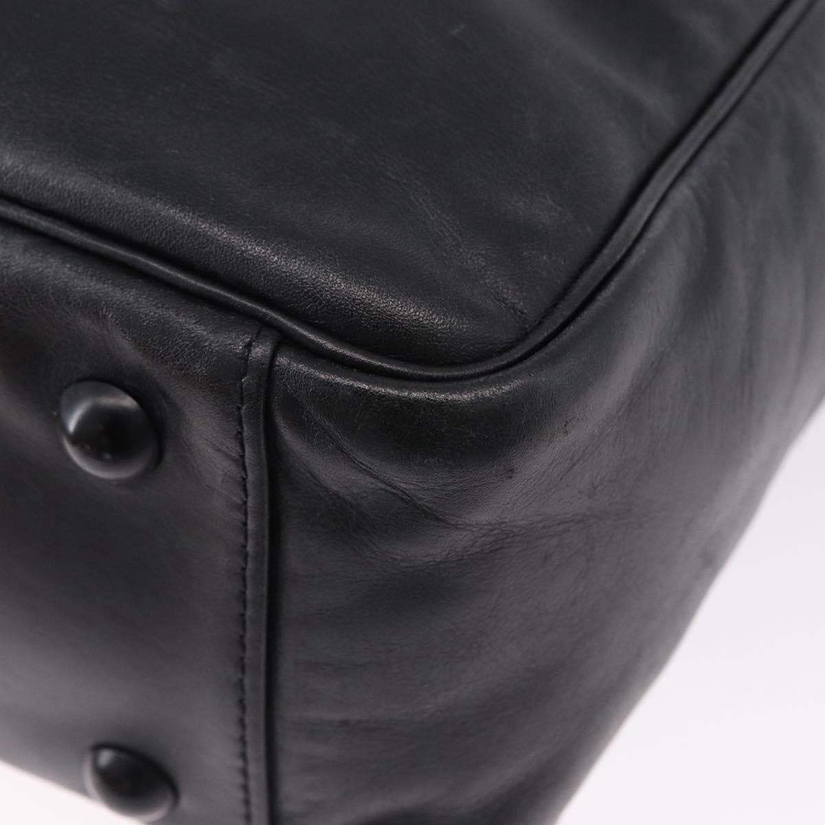 LOUIS VUITTON Monogram Diffir Clarkson Leather Black M92402 LV Auth ka5414