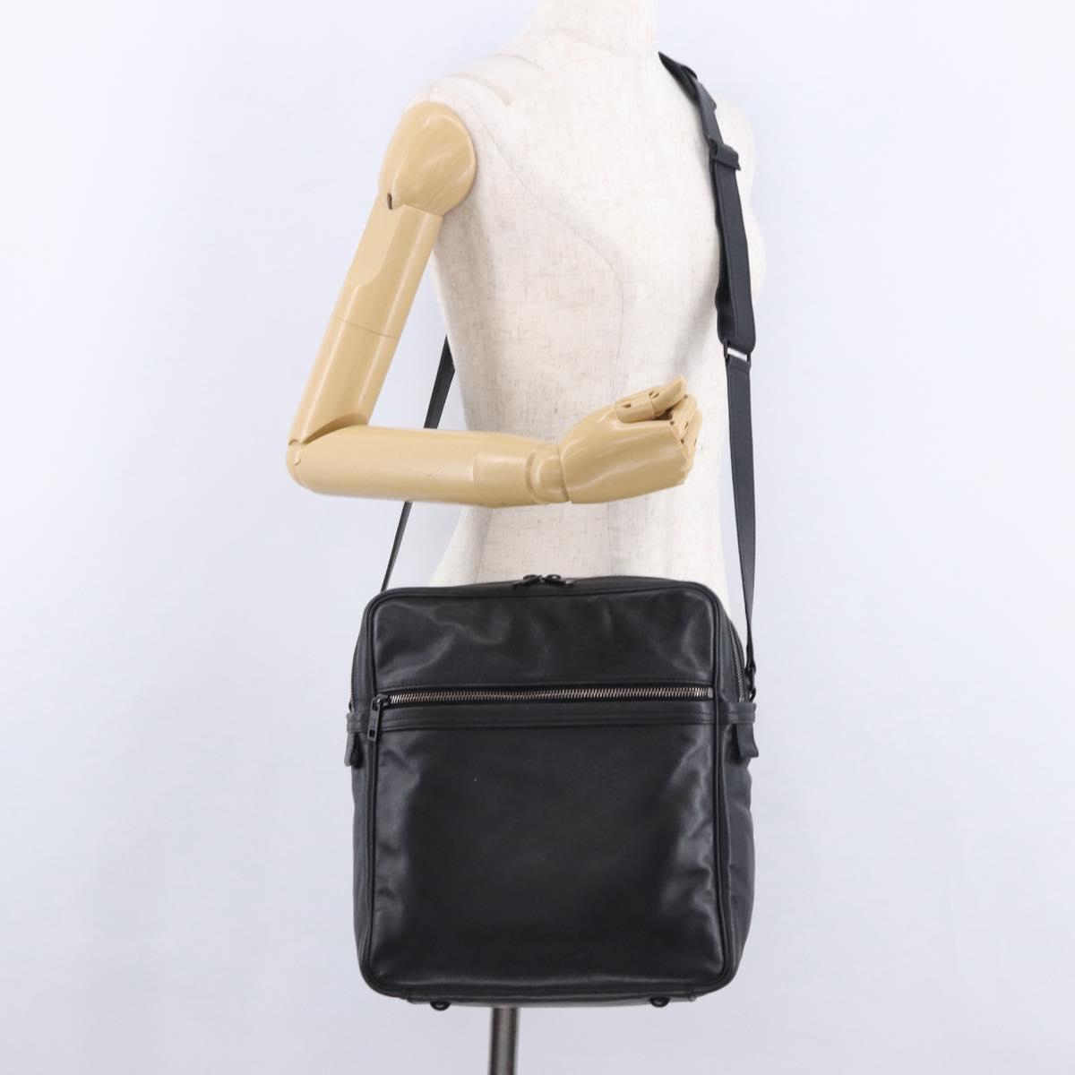 LOUIS VUITTON Monogram Diffir Clarkson Leather Black M92402 LV Auth ka5414