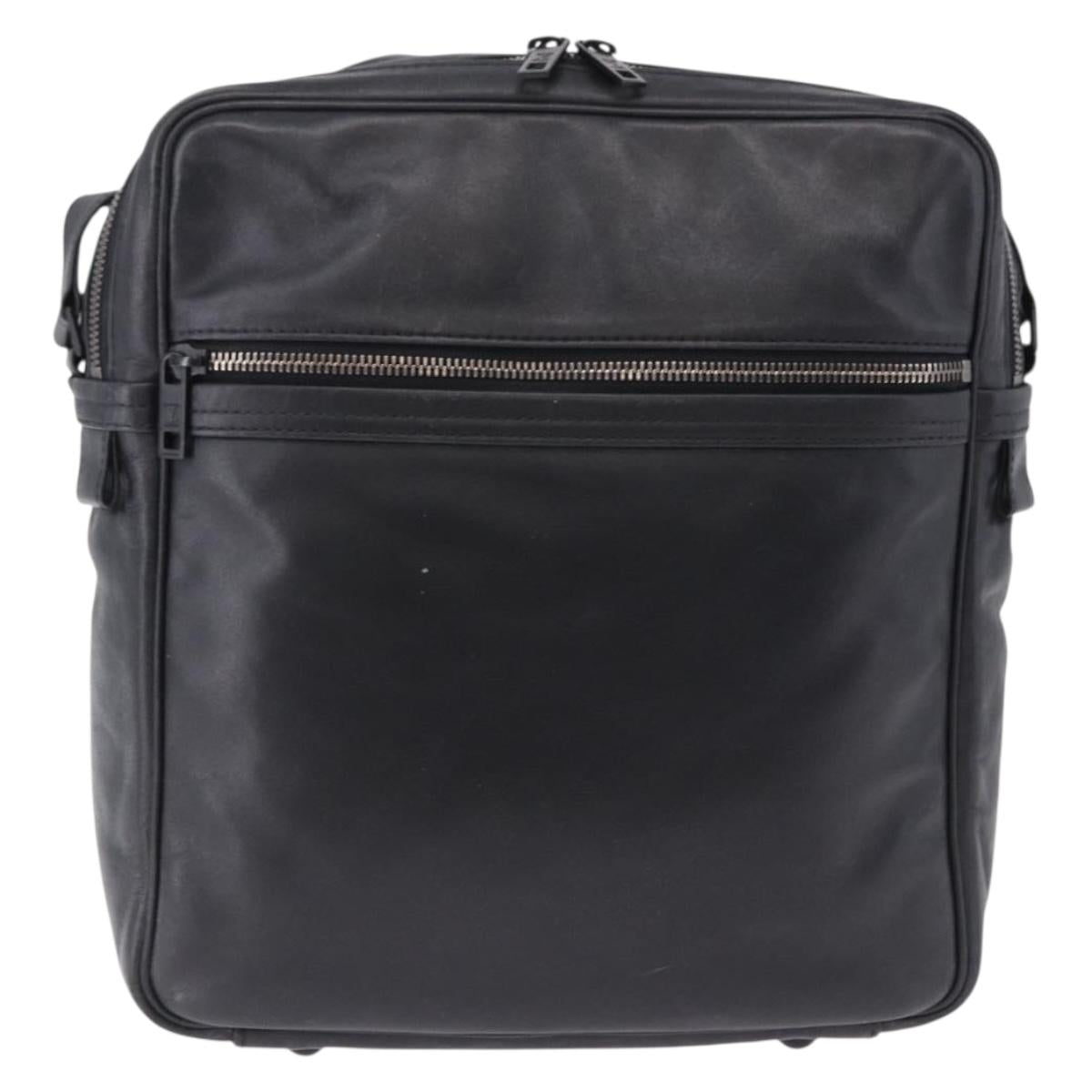 LOUIS VUITTON Monogram Diffir Clarkson Leather Black M92402 LV Auth ka5414
