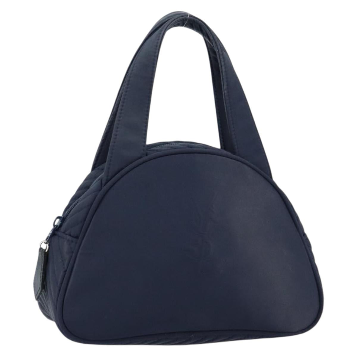 SAINT LAURENT Hand Bag Nylon Navy Auth ka542