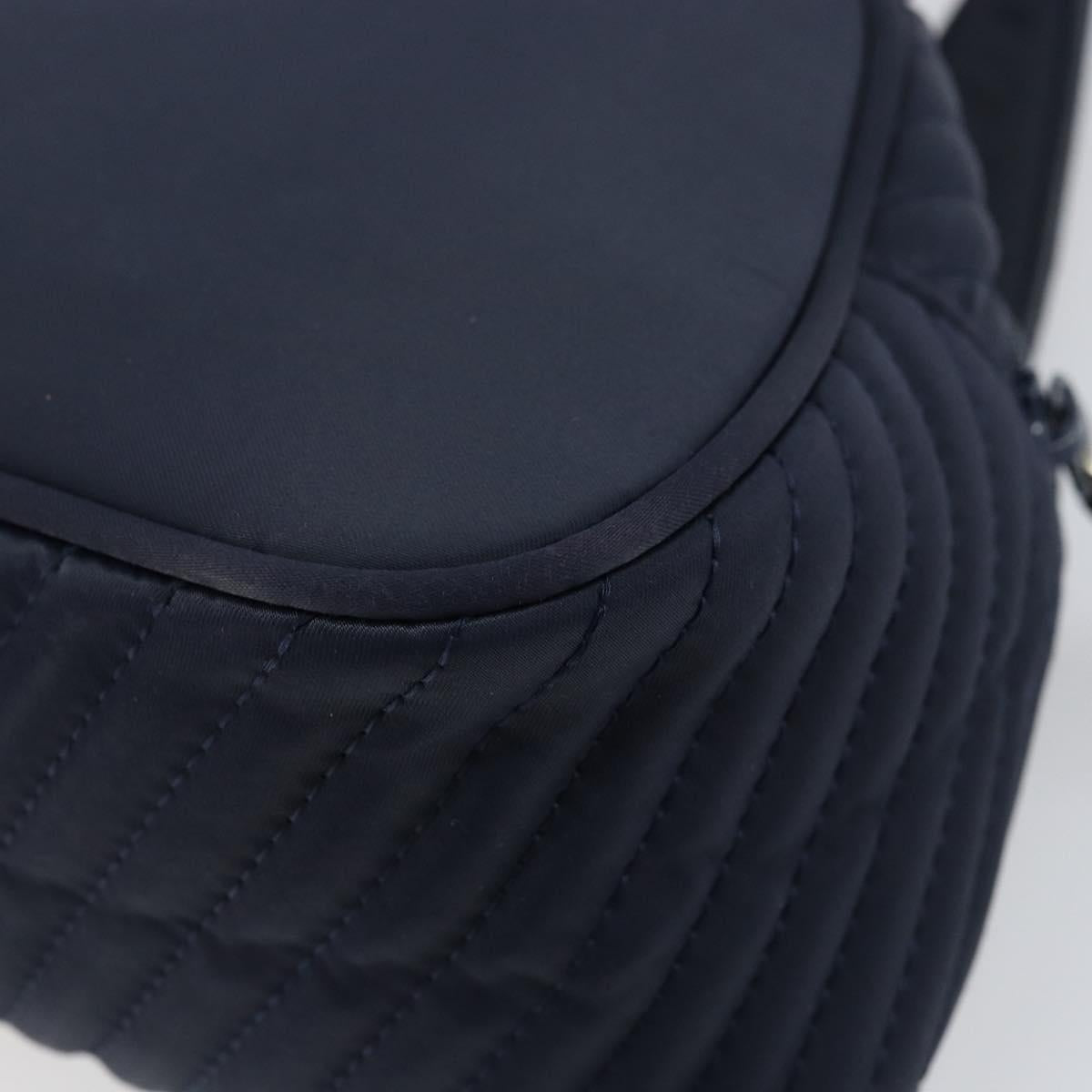 SAINT LAURENT Hand Bag Nylon Navy Auth ka542