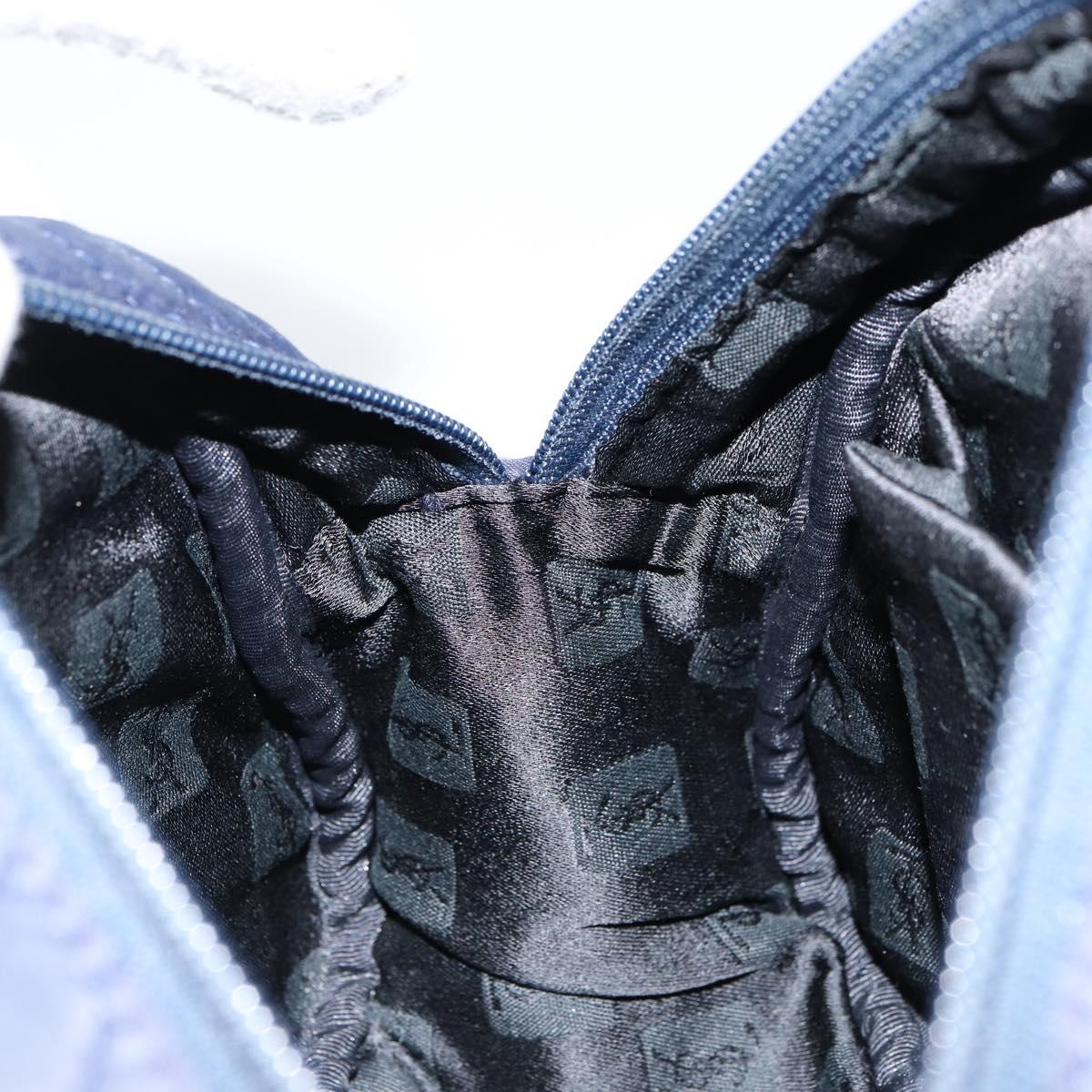 SAINT LAURENT Hand Bag Nylon Navy Auth ka542