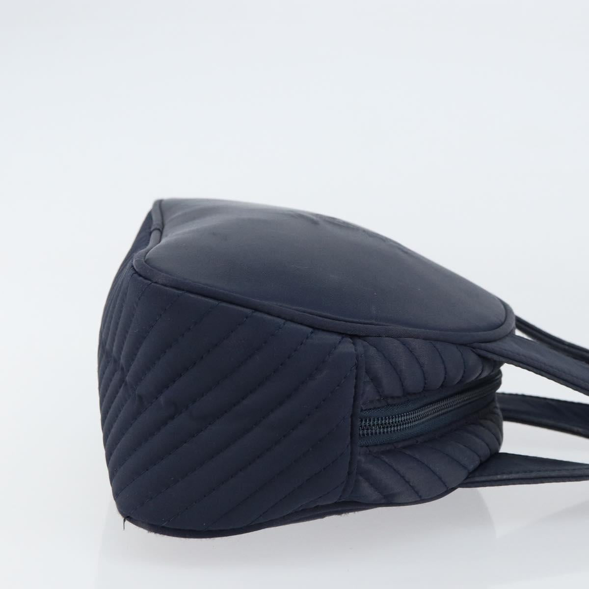 SAINT LAURENT Hand Bag Nylon Navy Auth ka542